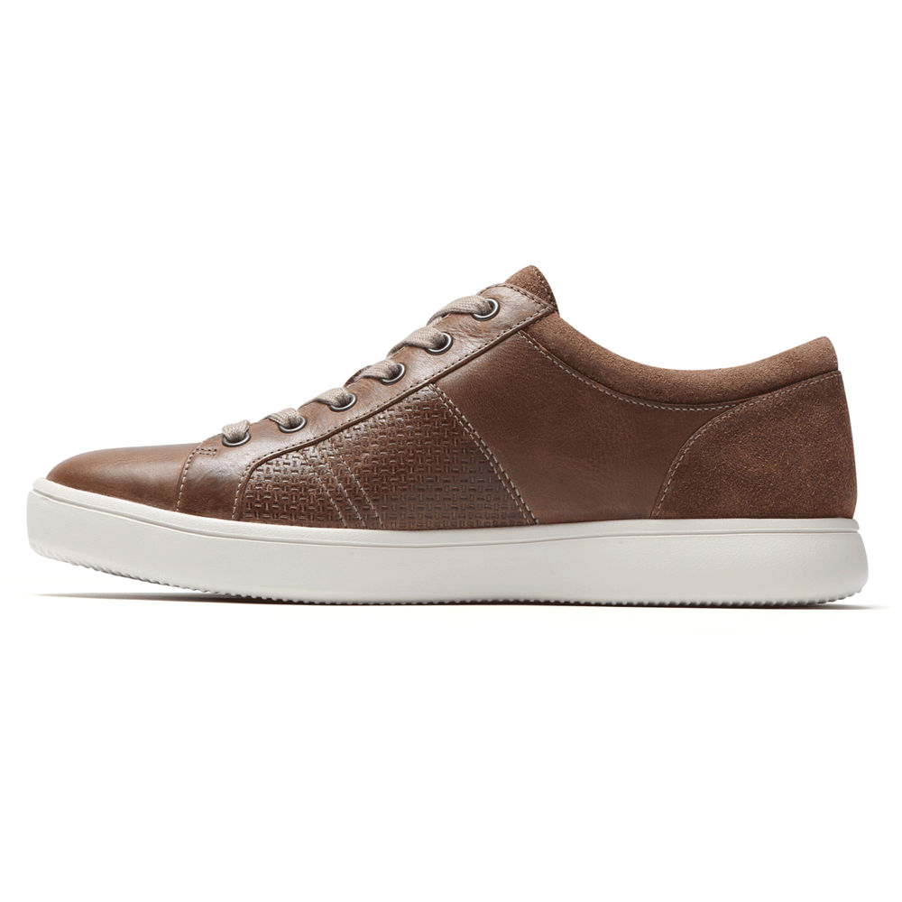 Tenis Rockport Homem Marrom - Colle Tie - 90485IZMP